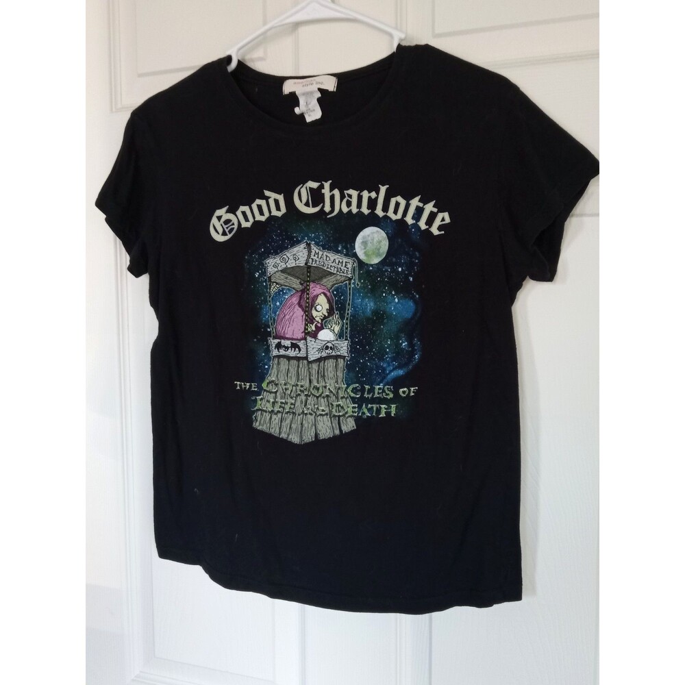 2004 Good Charlotte The Chronicles of Life & Death Tee Size Women's XL